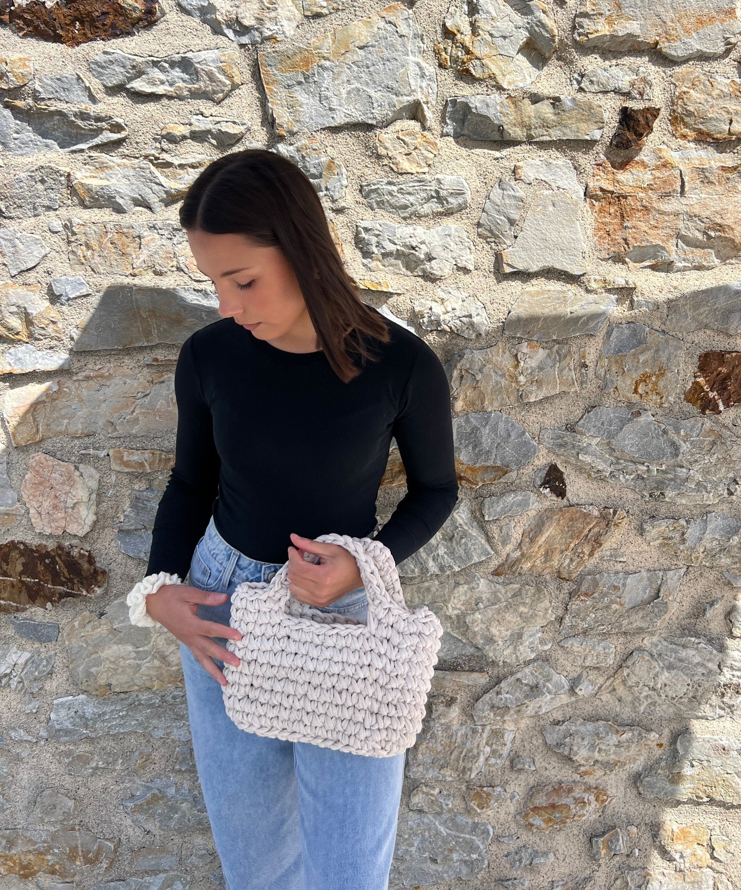SAC - FIL LACET - BEIGE La boutique de Charlyne