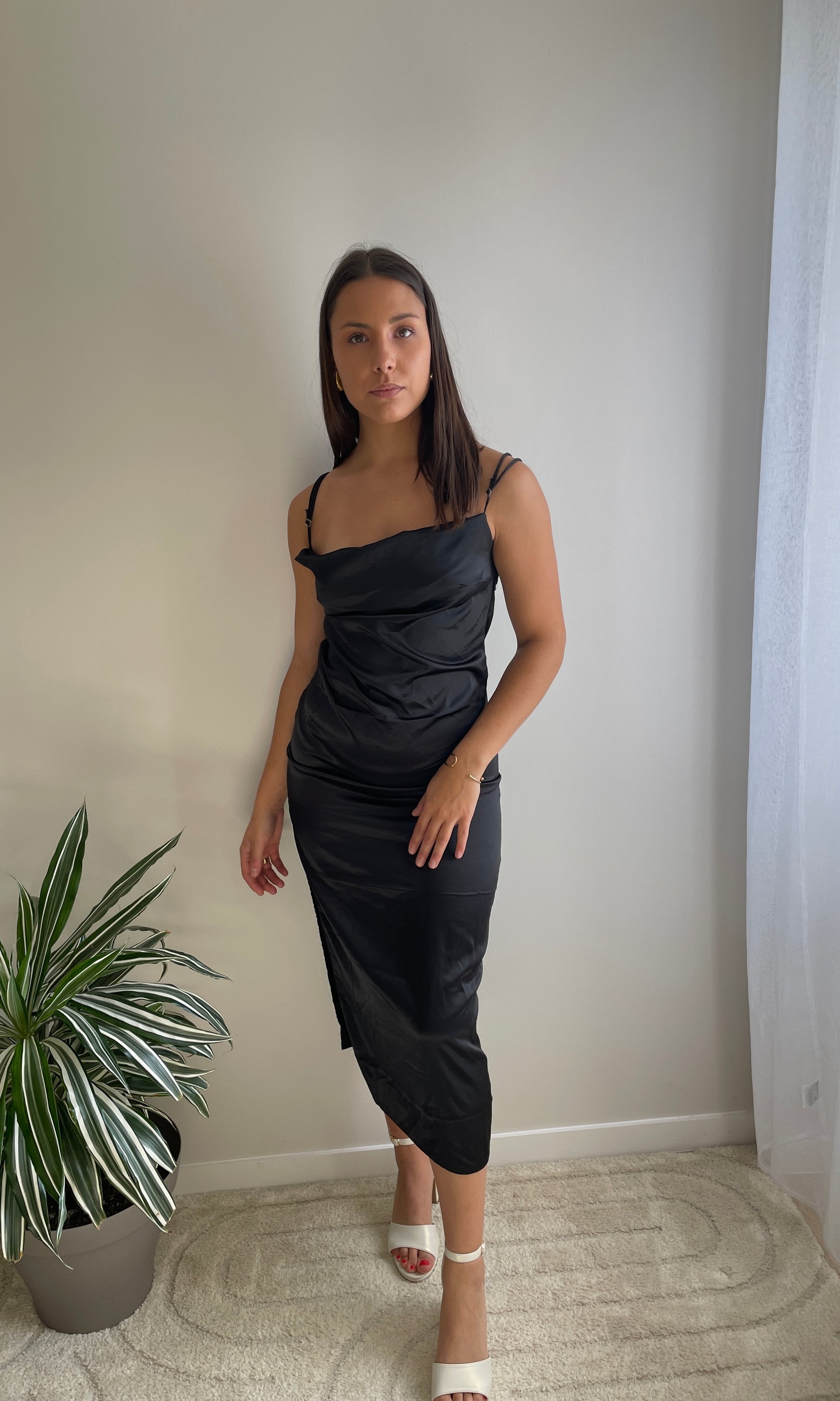 Robe satin La boutique de Charlyne