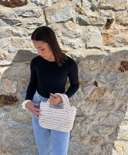 SAC - FIL LACET - BEIGE La boutique de Charlyne