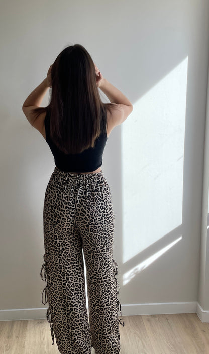 PANTALON LEOPARD